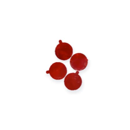 Velvac Reflective Circles, Red 2.88" Dia 058377